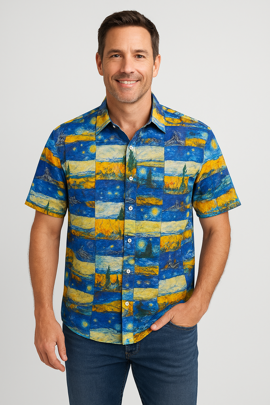 Manshett Van Gogh
