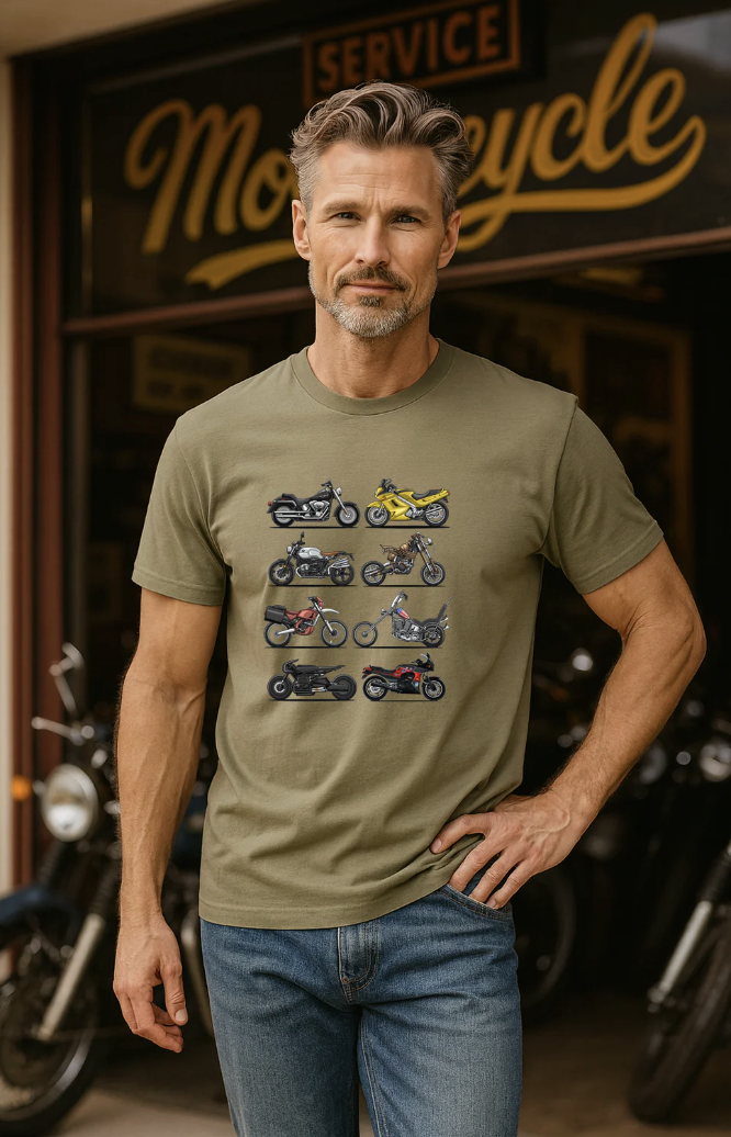 Movie Motorcycles - Men's T-Shirt